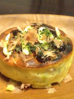 セリアの厚焼きパンケーキ型で◆お好み焼き-レシピのメイン写真
