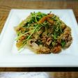 ぶた肉と豆苗のゆず塩マヨネーズ焼き