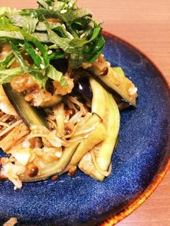 なすとえのきのさっぱりポン酢あえ-レシピのメイン写真