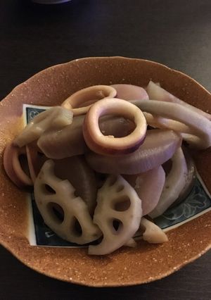定番☆大根とイカと蓮根の煮物-レシピのメイン写真