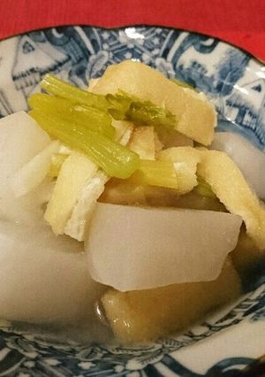 簡単☆かぶと油揚げの塩麹煮-レシピのメイン写真