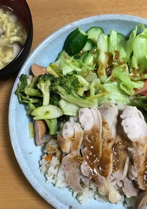 鶏肉プリプリ！シンガポールチキンライス-レシピのメイン写真