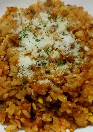 冷ご飯 残り惣菜で☆ケチャップライス-レシピのメイン写真