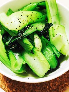 【簡単】ちんげん菜炒め(1〜2人用)-レシピのメイン写真