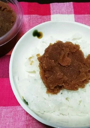 旬の郷土食!生たらこ(真子)の醤油漬-レシピのメイン写真