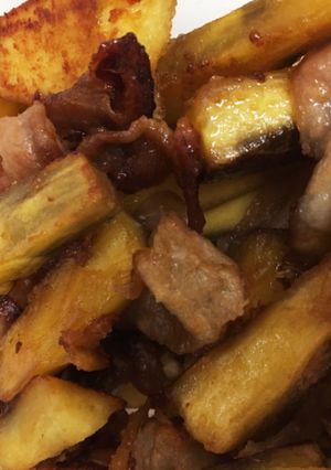 豚肉とさつまいもの甘辛おかず-レシピのメイン写真