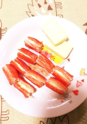 再現！挟むだけくるくるチーズカニカマ？-レシピのメイン写真