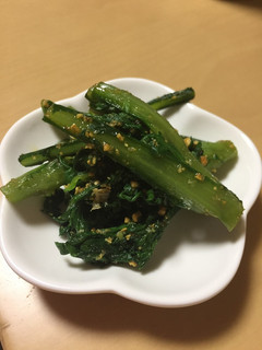 春菊の節分豆和え(*^^*)-レシピのメイン写真