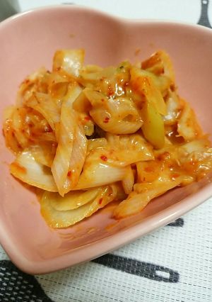 長ネギの焼きキムチーズDEおつまみ♥-レシピのメイン写真
