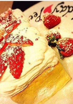 ❄︎簡単❤️ふわふわ生シフォンケーキ❄︎-レシピのメイン写真