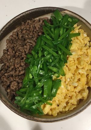 三色そぼろ丼-レシピのメイン写真