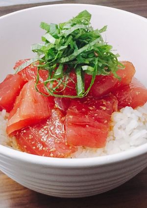５分でできる！マグロ丼-レシピのメイン写真