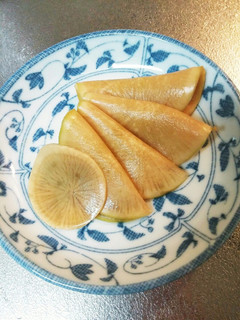 簡単!大根の醤油漬け-レシピのメイン写真