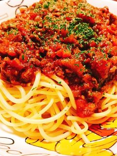 簡単本格的ミートソース-レシピのメイン写真