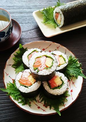 ［節分］海苔巻き(サラダ巻き)-レシピのメイン写真