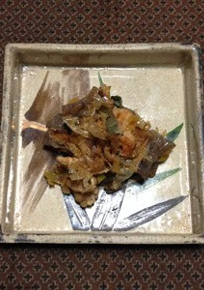 豚肉と蒟蒻の梅おかか炒め-レシピのメイン写真
