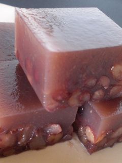 *ママの簡単小豆羊羹*-レシピのメイン写真