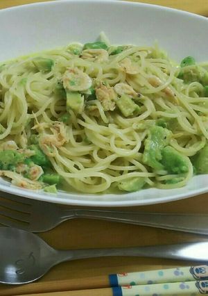 アボガドとさくらえびのクリームパスタ-レシピのメイン写真