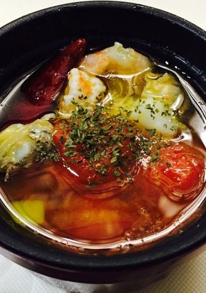 アヒージョ (๑╹ω╹๑ )-レシピのメイン写真