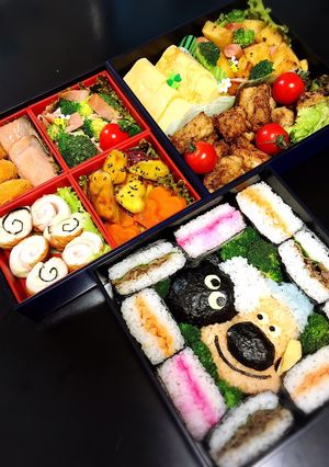 ひつじのショーン♡重箱で運動会のお弁当♡-レシピのメイン写真