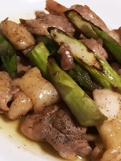 鳥もも肉とアスパラのバター炒め-レシピのメイン写真