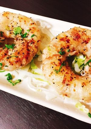 玉ねぎのリング肉巻き-レシピのメイン写真