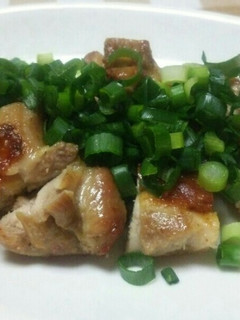 たっぷりねぎ☆鶏もも肉のグリル焼き♪-レシピのメイン写真