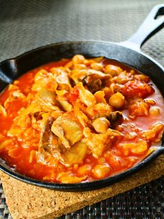 絶品☆とろとろ牛すじと豆のトマト煮込み-レシピのメイン写真