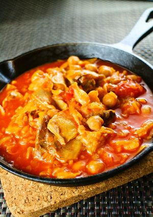 絶品☆とろとろ牛すじと豆のトマト煮込み-レシピのメイン写真