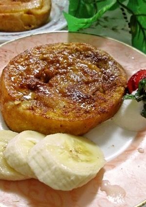 パンミミとバナナのコラボフレンチトースト-レシピのメイン写真