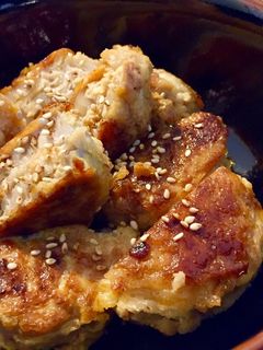 つくねレンコンの照り焼き-レシピのメイン写真