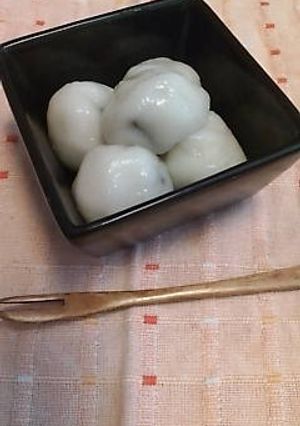 チョコ入り白玉-レシピのメイン写真