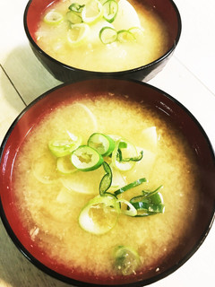 鯵の頭と骨で出汁を取って☆お味噌汁☆-レシピのメイン写真
