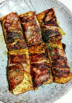 木綿豆腐のベーコン巻き-レシピのメイン写真