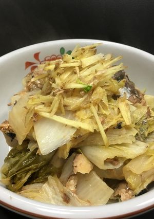 簡単サバ缶で白菜の煮物-レシピのメイン写真