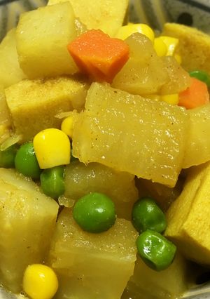 大根と高野豆腐のカレー煮-レシピのメイン写真
