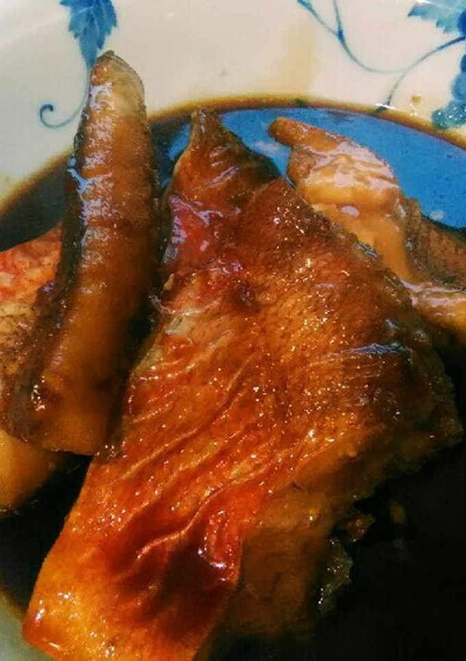 簡単♪魚の煮付け（赤魚、柳の舞、そい）-レシピのメイン写真