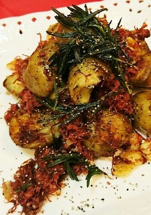 ☆新じゃがいも☆とコンビーフの香草炒め☆-レシピのメイン写真