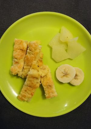 離乳食(9ヶ月～)パン粉でパンケーキ-レシピのメイン写真