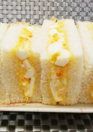 シンプル☆卵サンドイッチ-レシピのメイン写真