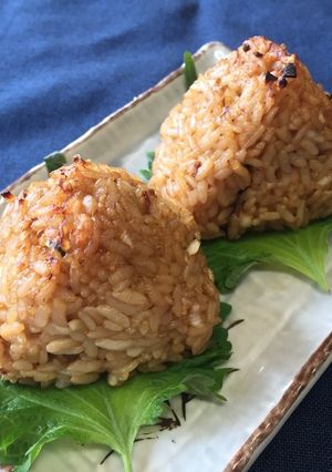 ブーブー焼きおにぎり（黒豚みそ）-レシピのメイン写真