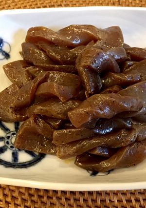 鍋一つで黄金版＊癖になるピリ辛こんにゃく-レシピのメイン写真