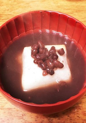 ホッとぜんざい♪-レシピのメイン写真
