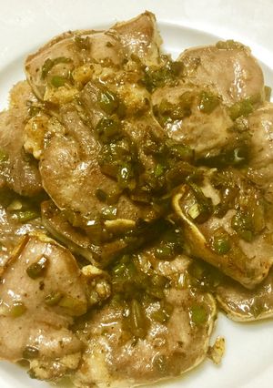 節約！豚タン-レシピのメイン写真