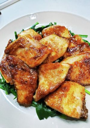 鰤バターソテー♡オイスターソース炒め-レシピのメイン写真