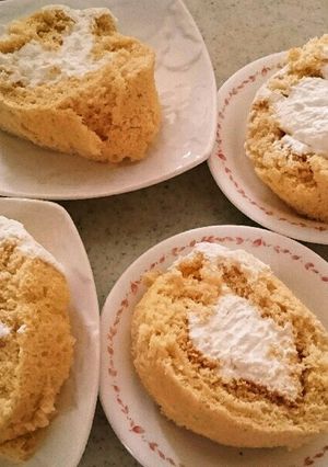 米粉の簡単ロールケーキ-レシピのメイン写真
