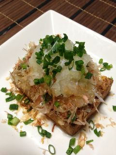 簡単♪シラス・おろしの焼き厚揚げ-レシピのメイン写真