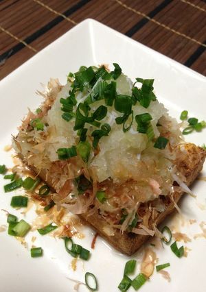 簡単♪シラス・おろしの焼き厚揚げ-レシピのメイン写真