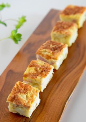 卵焼き器でスパニッシュオムレツ-レシピのメイン写真