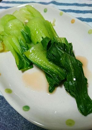 チンゲン菜◎副菜お浸し-レシピのメイン写真